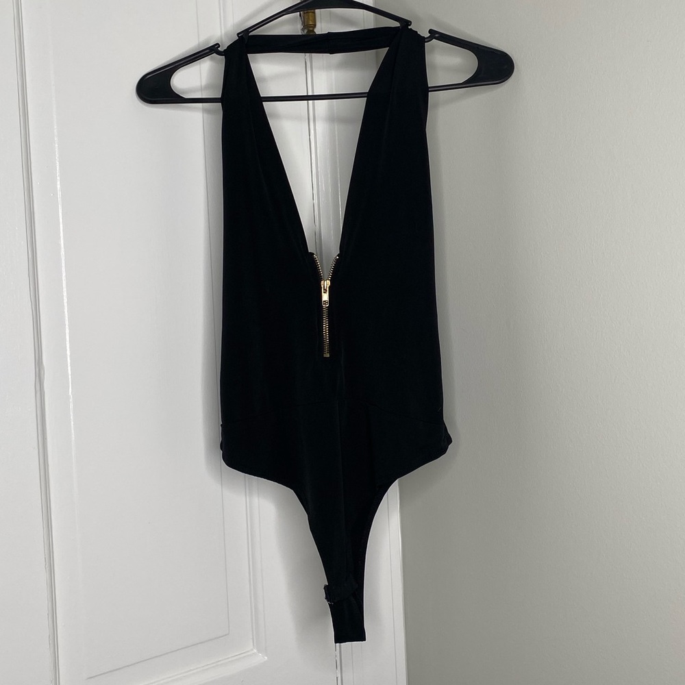 Black one piece